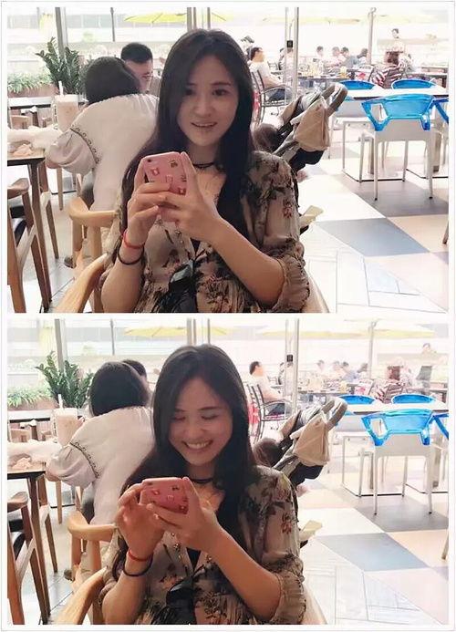 网红健身美女吃瓜